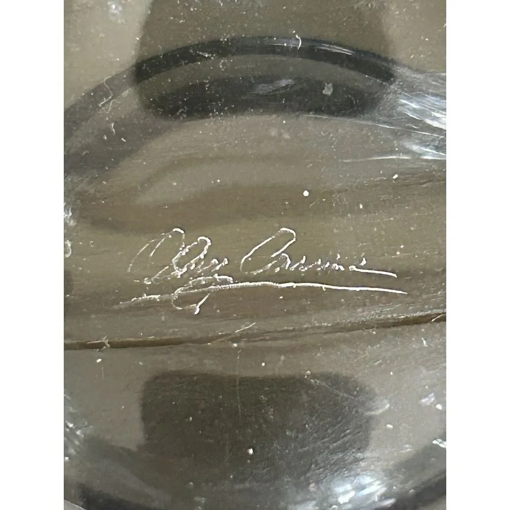 Signed‎ Long Oleg Cassini Crystal Ring Holder